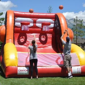 Two Person Basketball Inflatable Game